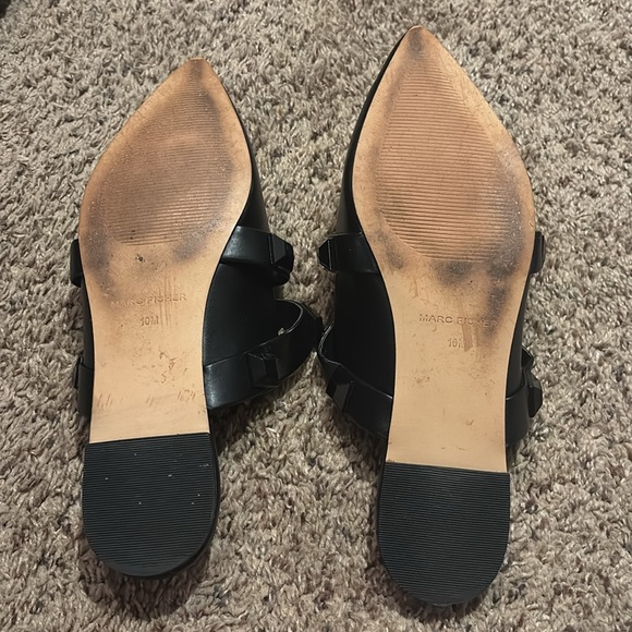 Marc Fisher -Women's Sharla Studded Mules size 10 - Picture 5 of 6